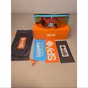 SPY MONOLITH 5050 Matte Teal Happy Gray Green Pink Spec Sunglasses